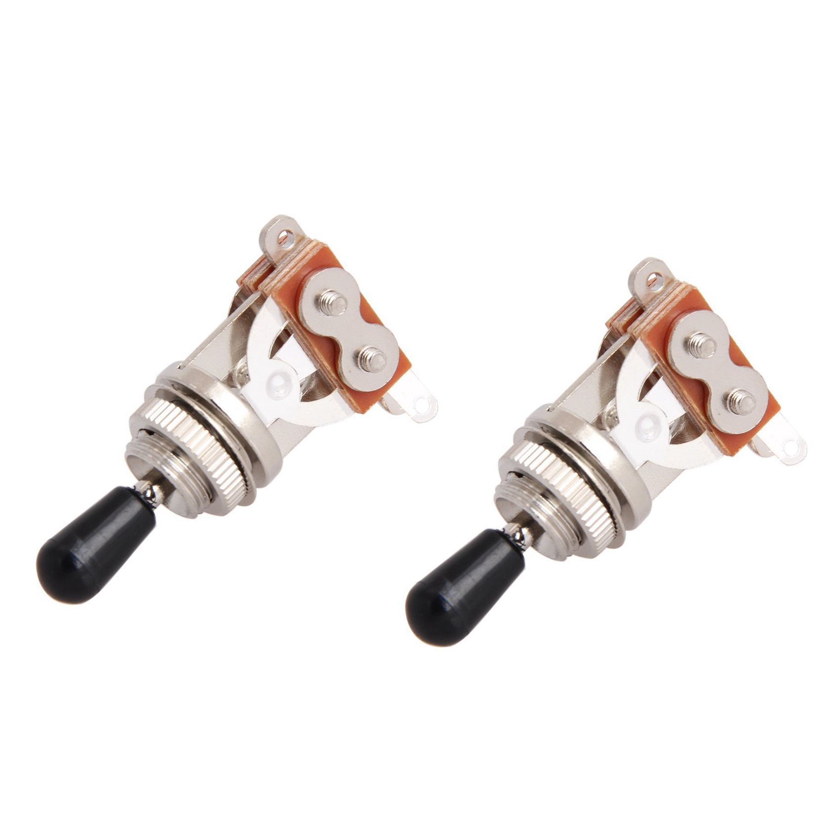 fasdaga 2X Electric Guitar Toggle Switch 3 Way in Black (Rhythm Treble) Pickup Selector