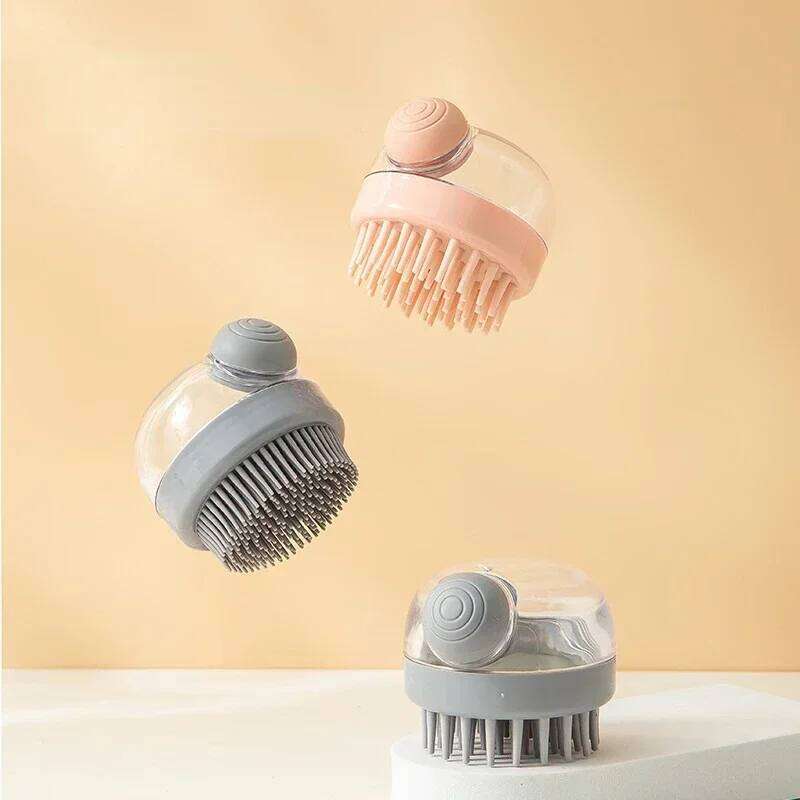 Soft Massager Manual Head Scalp Care Massage Slimming Comb Cleaning Exfoliate Remove Dandruff Promote Hair Grow