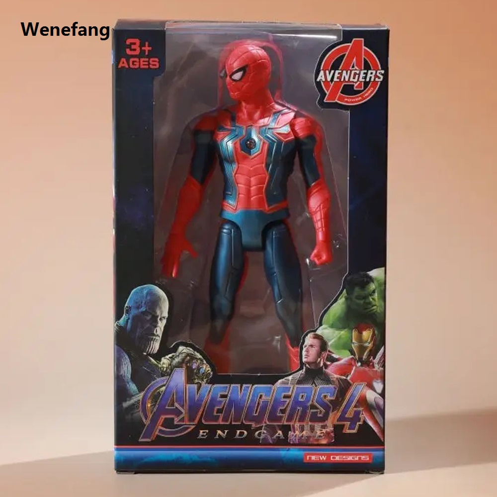 Wenefang Marvel Spider Man Superhero Spiderman 17cm Action Figure Spider-Man New Anime Decoration Collection Mini Toys Model Children Gift