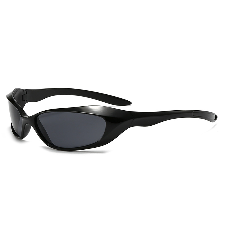 Linman New Arrival Popular Women's Sunglasses Punk Sunglasses Unique Fashion Oval Sun Glasses Men Goggle Shades Mirror Colorful Y2K Eyewear