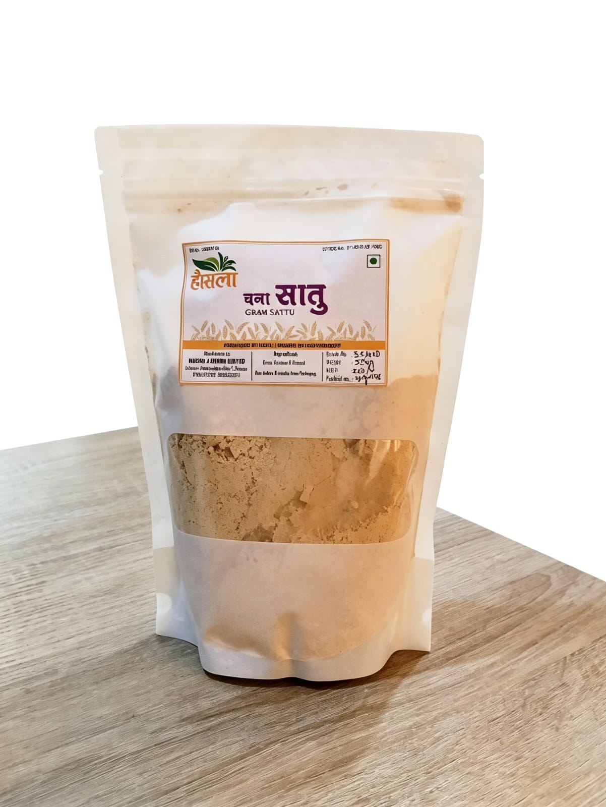 Chana Ko Sattu - 100% Pure Roasted Gram Flour | High Protein Natural Sattu 500gm