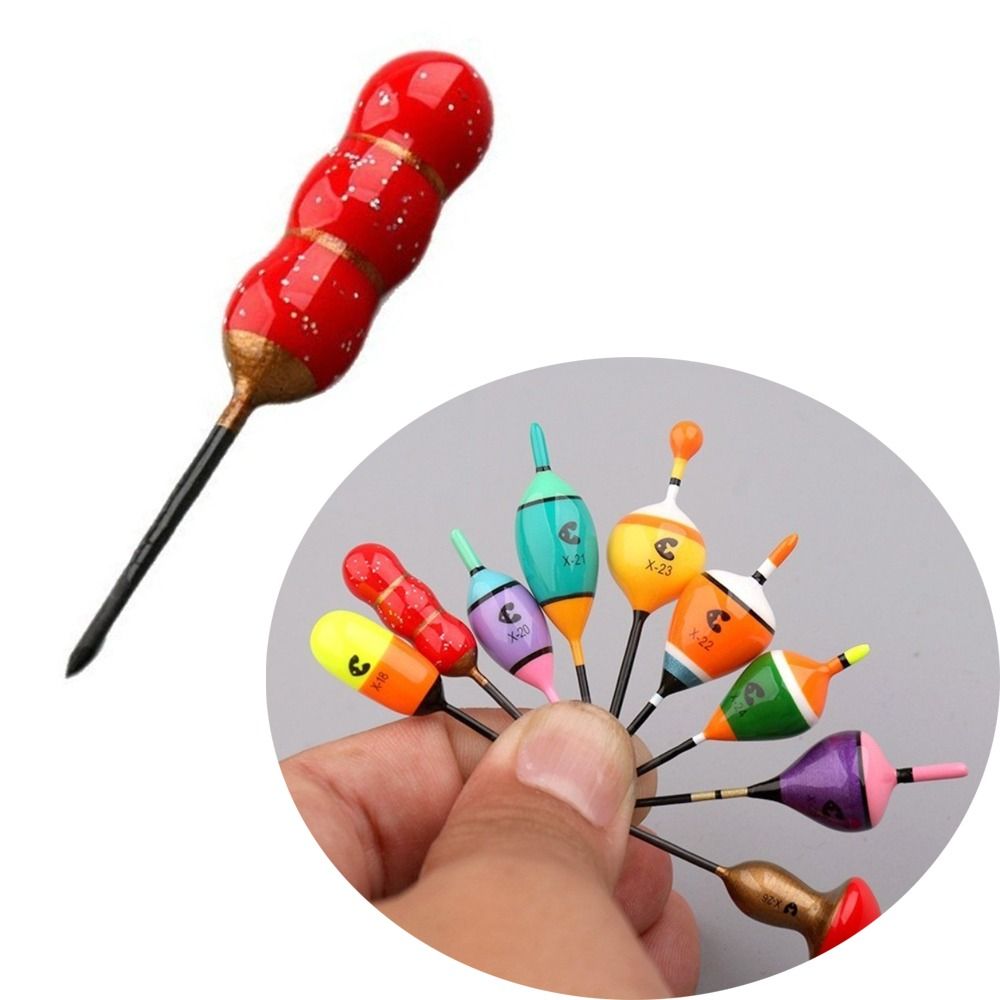 2pcs New Mini Fishing Floats Superfine Workmanship Buoy Sea Fishing Dual-purpose Sea Fishing Floats Ice Fishing Accessory