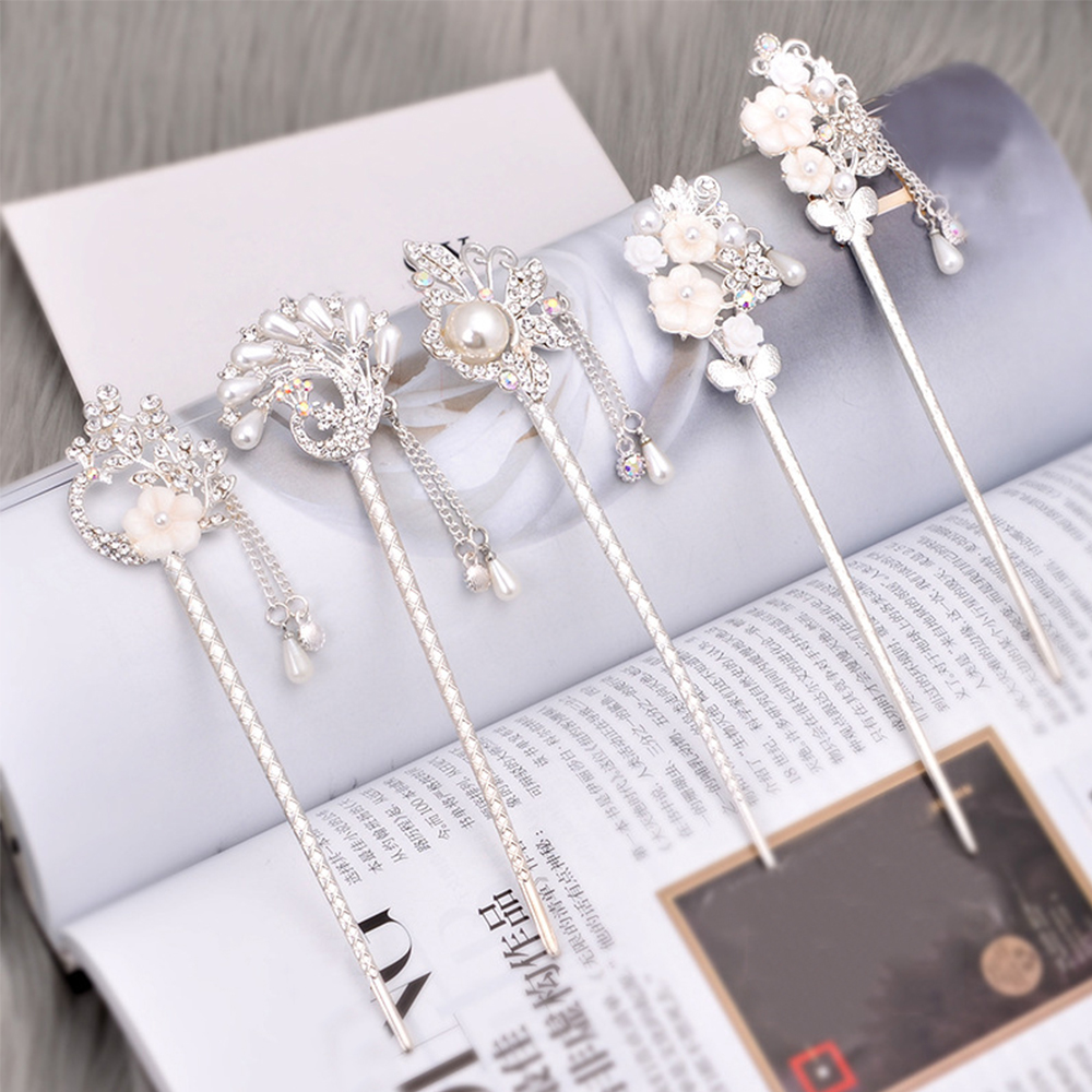 Vintage Headwear Chinese Style Tassel Hanfu Accessories Hair Chopsticks Hair Sticks Hair Jewelry