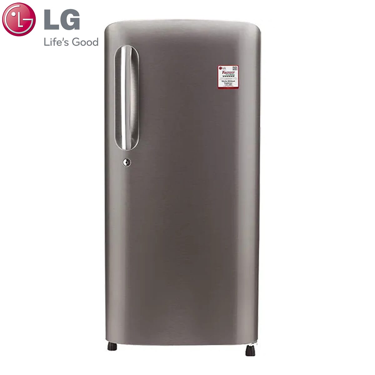 190 Liter Single Door Refrigerator, Model-GLB201ALLB, 10 Years Warranty