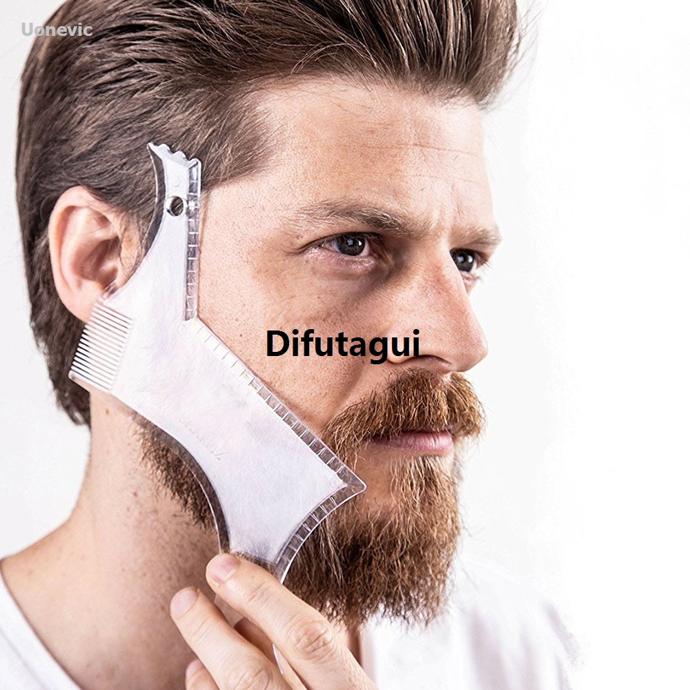 Difutagui Beard styling tool styling template tool beard comb styling comb Original 2025 New men's all-in-one tool shaving and hair removal products