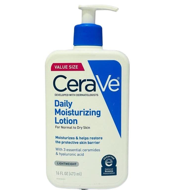 Cerave Daily Moisturizing Lotion, 473ML, For Normal To Dry Skin