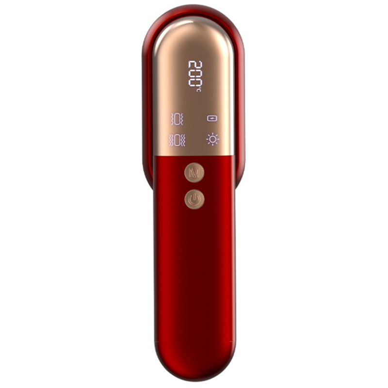 OUMERY Multifunctional Massage Comb, Electric Vibration Massage Brush, Red Light Care Hair Growth Massage Scalp Brush