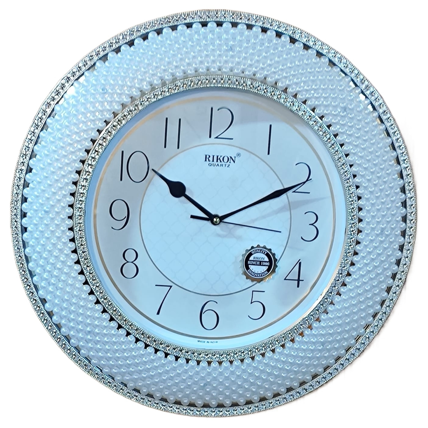 New Attractive Model Round Shape Attractive Designer Wall Clock for Home, Living Room, and Office- 1308-40*40cm