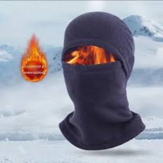 Velvet Ninja Mask with Inner Fur Lining