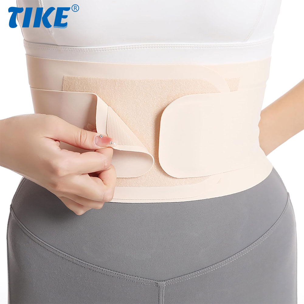 Ultra Thin Back Brace with 3D Lumbar Pad, 2 Flexible Supports, Seamless Yoga Fabric, Back Brace for Lower Back, Waist Support