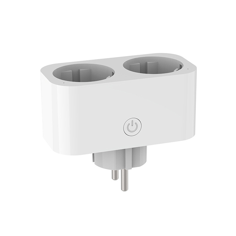 16A Tuya Wifi Smart Plug Digital Thermostat Socket Outlet Power Monitor Wireless App Voice Remote Control Work with Alexa