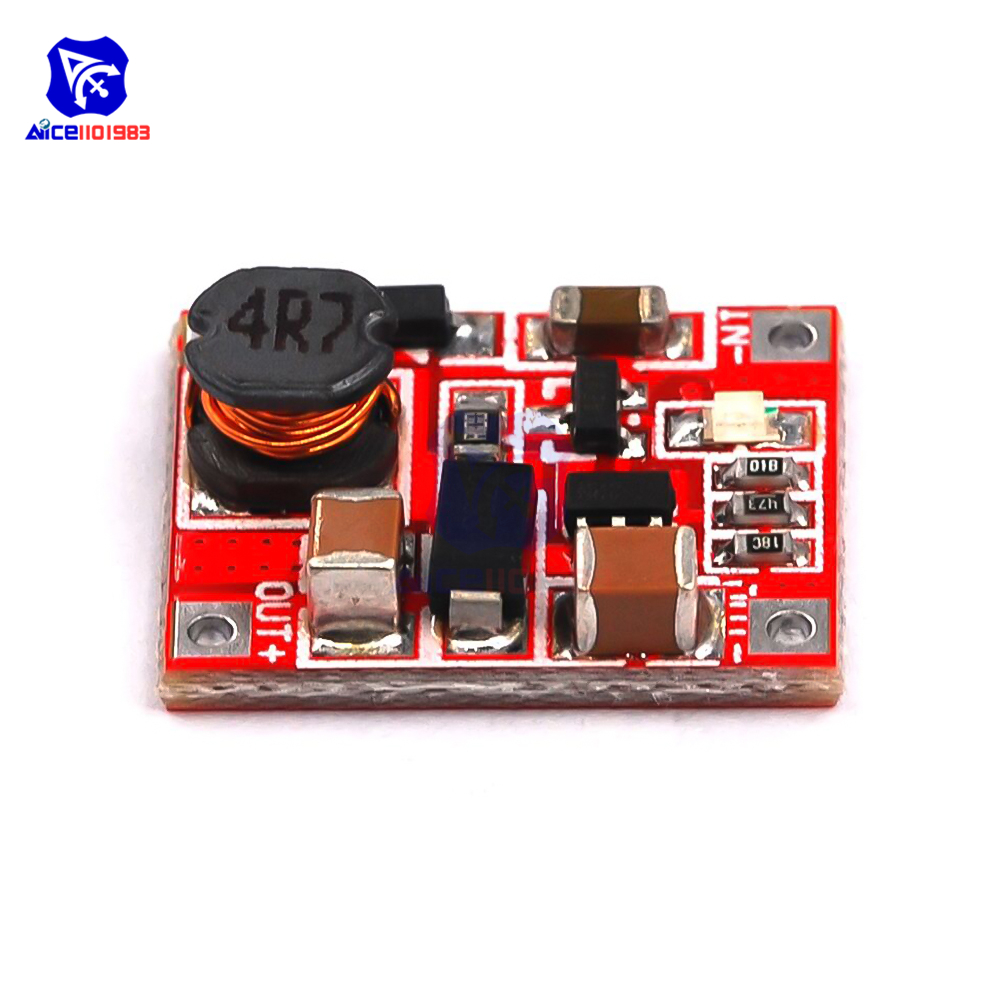 DC-DC Boost Power Supply Module Converter Booster Step Up Circuit Board 1V-5V 3V 3.7V to 5V 1A DC DC Booster Module Electronics