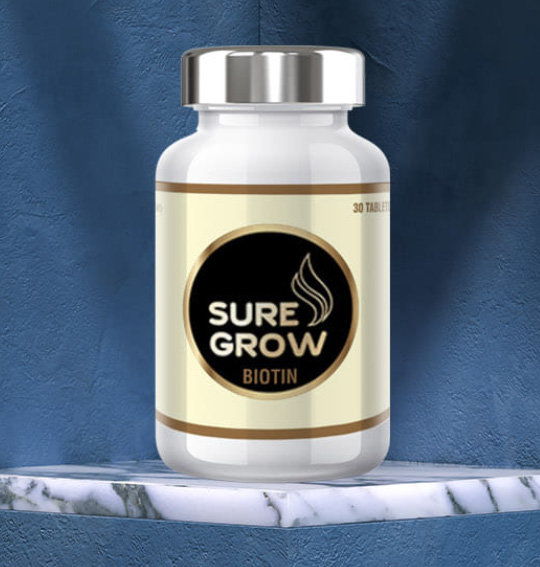 SureGrow Hair Repair Biotin Tablets-60 Tablets