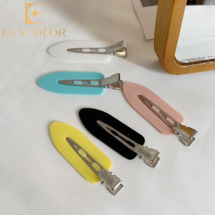 Enacolor Korean Girls Hair Clip HairPin Seamless Clip Hairclip Ins New