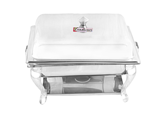 Famous Chafing Dish Square With Tiger Leg- 5 Litre