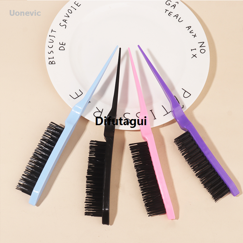 Difutagui Back grooming styling brush nylon for grooming brush head hair comb Hot 2025 Selling part grooming brush tail 1pcs grooming brush, salon back tool