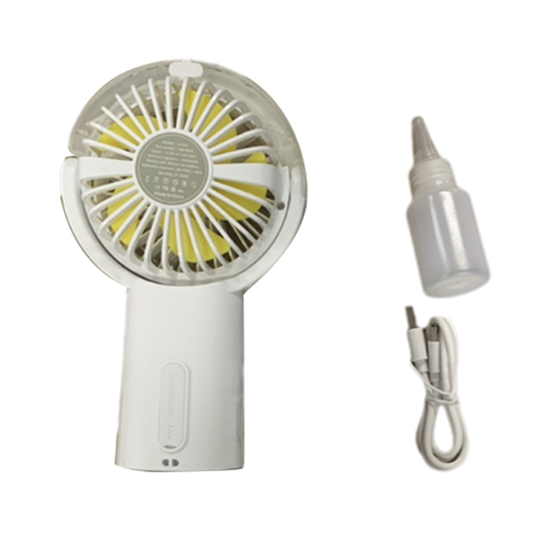 NAMUNY Misting Fan Portable Handheld Fan, 4000mAh Handheld Misting Fan Rechargeable Power Bank,Cooling Water Fan for Travel