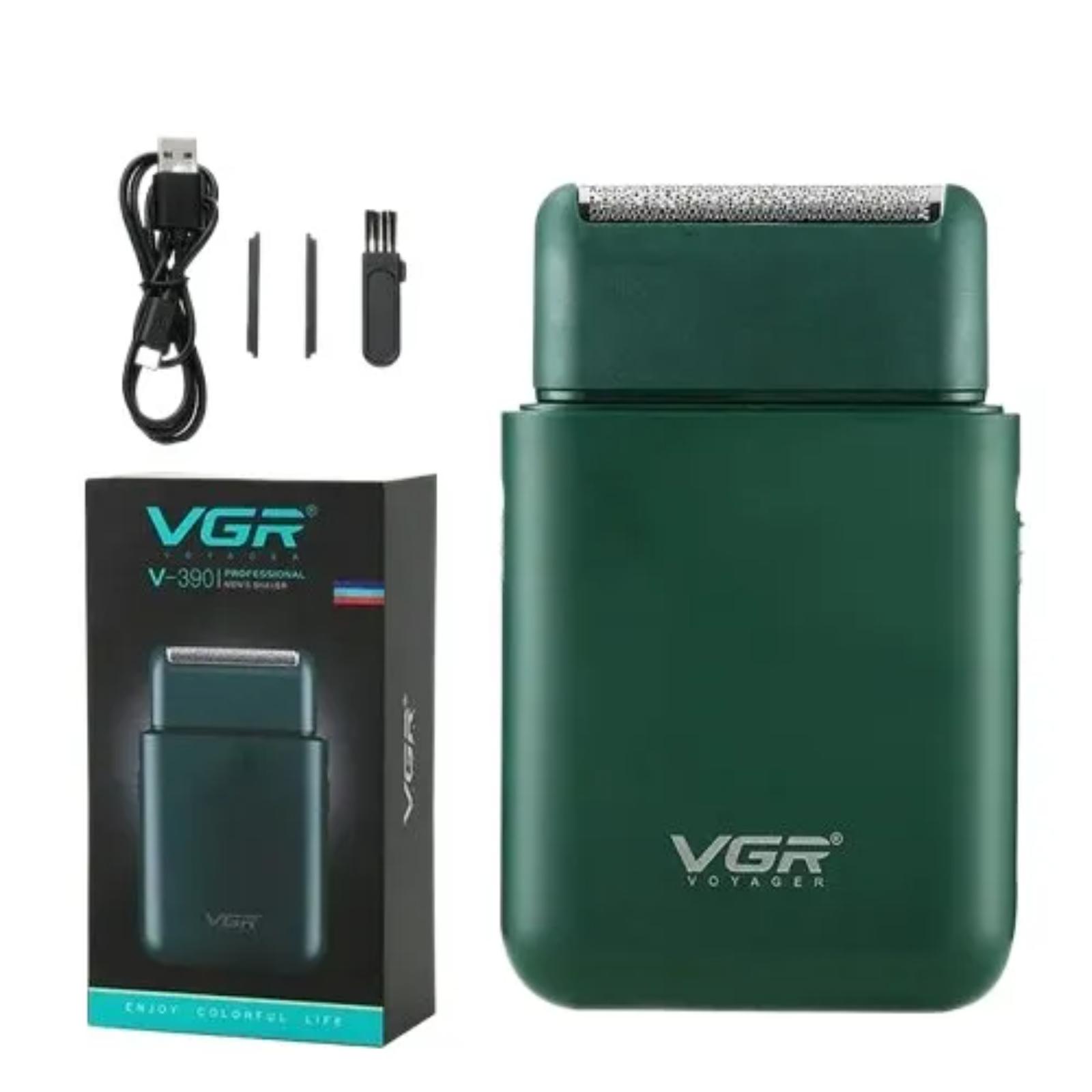 VGR Car Razor Portable Razor Electric Mini Razor Push White Reciprocating Shaving V-390
