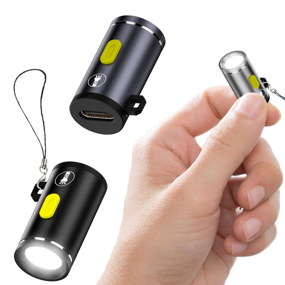 NEW Type-C Mini Flashlight 230 High Lumens Portable Pocket Flashlights Aluminum Alloy Camping Emergency Lamp Outdoor Lighting