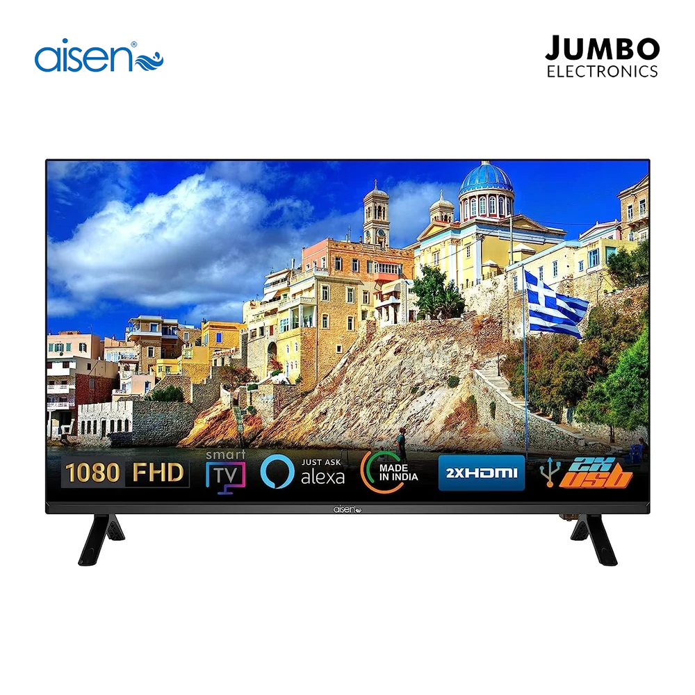 AISEN 108 cm (43 Inches) Full HD Smart Android LED TV A43FDS963 (Black)
