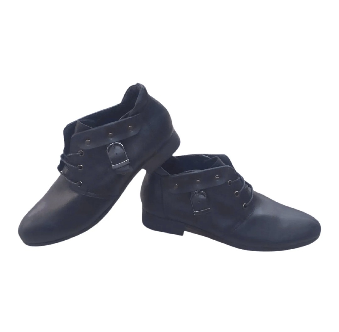 New Trendy Black Half Boots For Men /SALE/SALE (898)