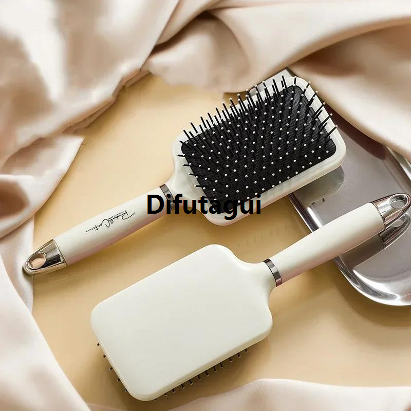 Difutagui Comb curly hair, big curls, multi-purpose massaging scalp, 2025 women's CushionAir comb, anti-static head, fluffy rib comb