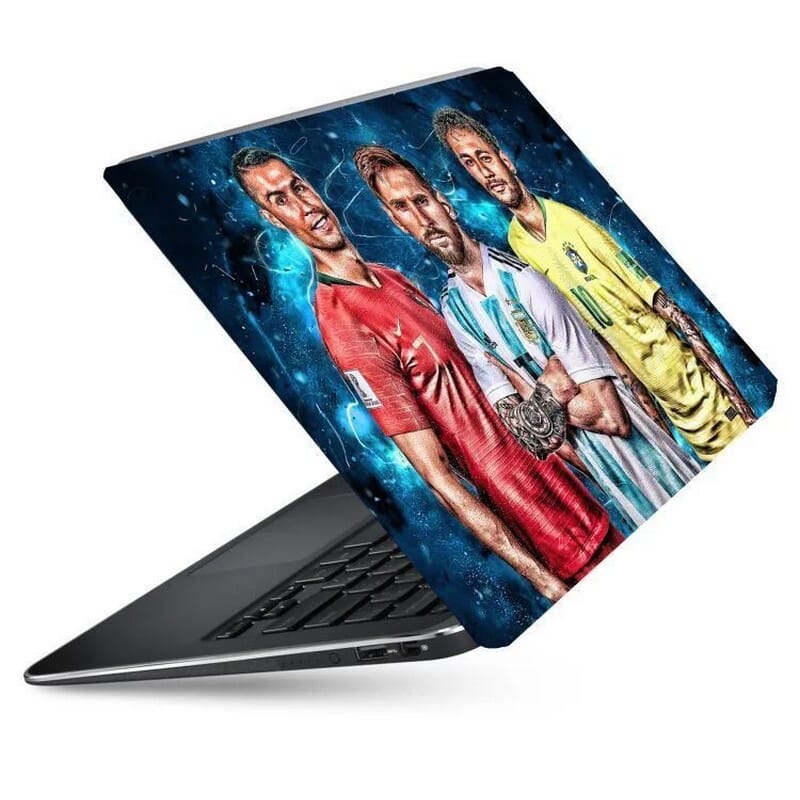Laptop Sticker Of Famous Football Players
