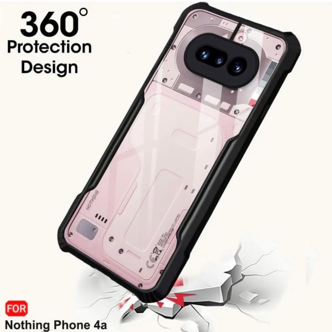 Nothing Phone 4A Ipaaky Case With Back Transparent Case