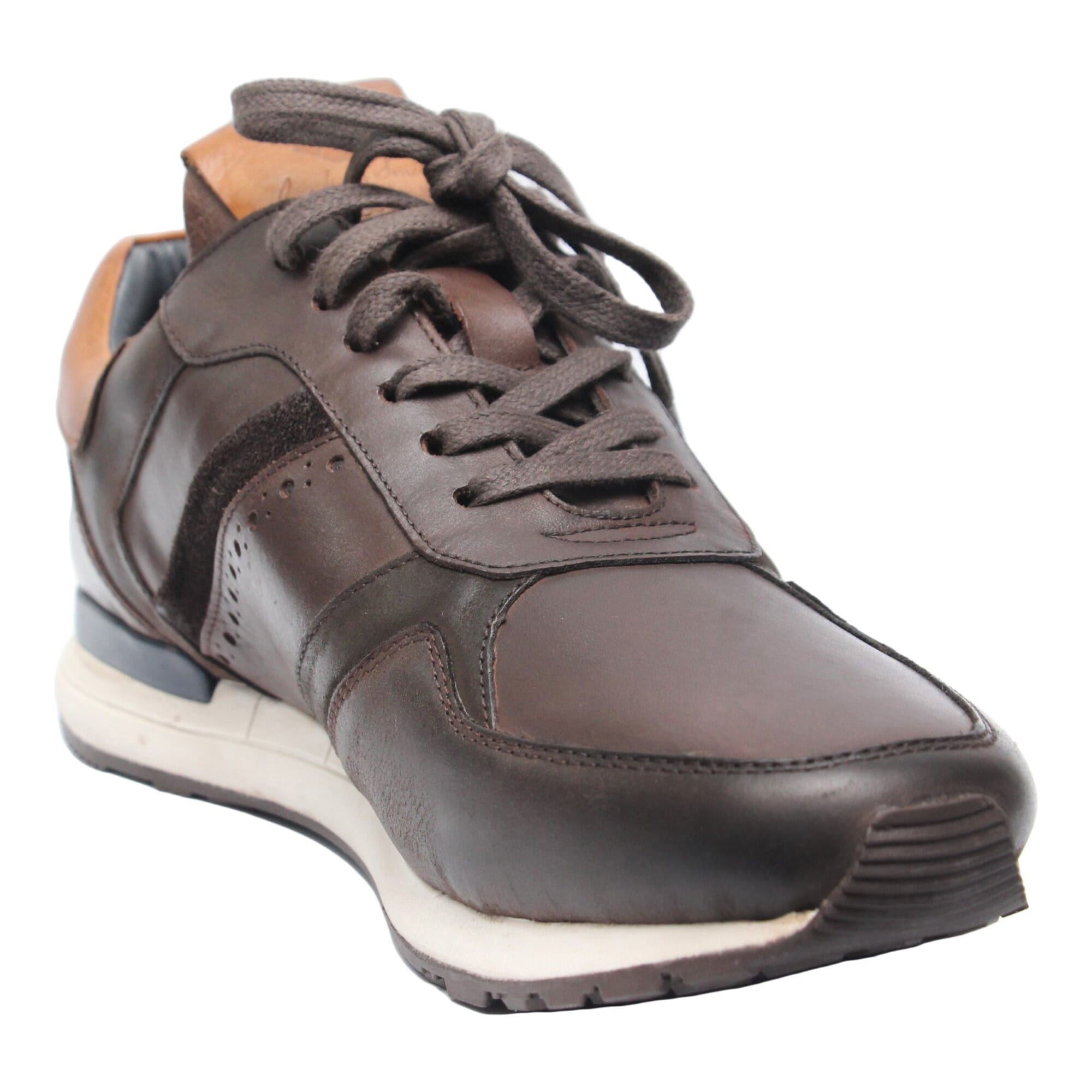 Goodwin Smith Leather Dyalan Trainer Shoes For Men