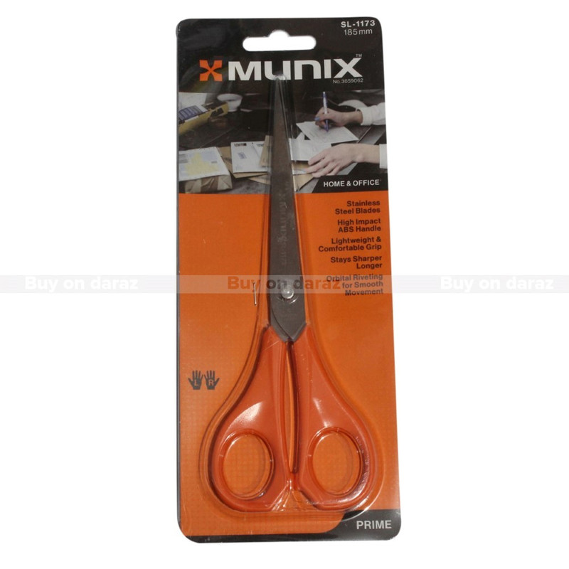 Munix SL- 1173 Stainless Steel Blades Scissor - 7" - 185 mm