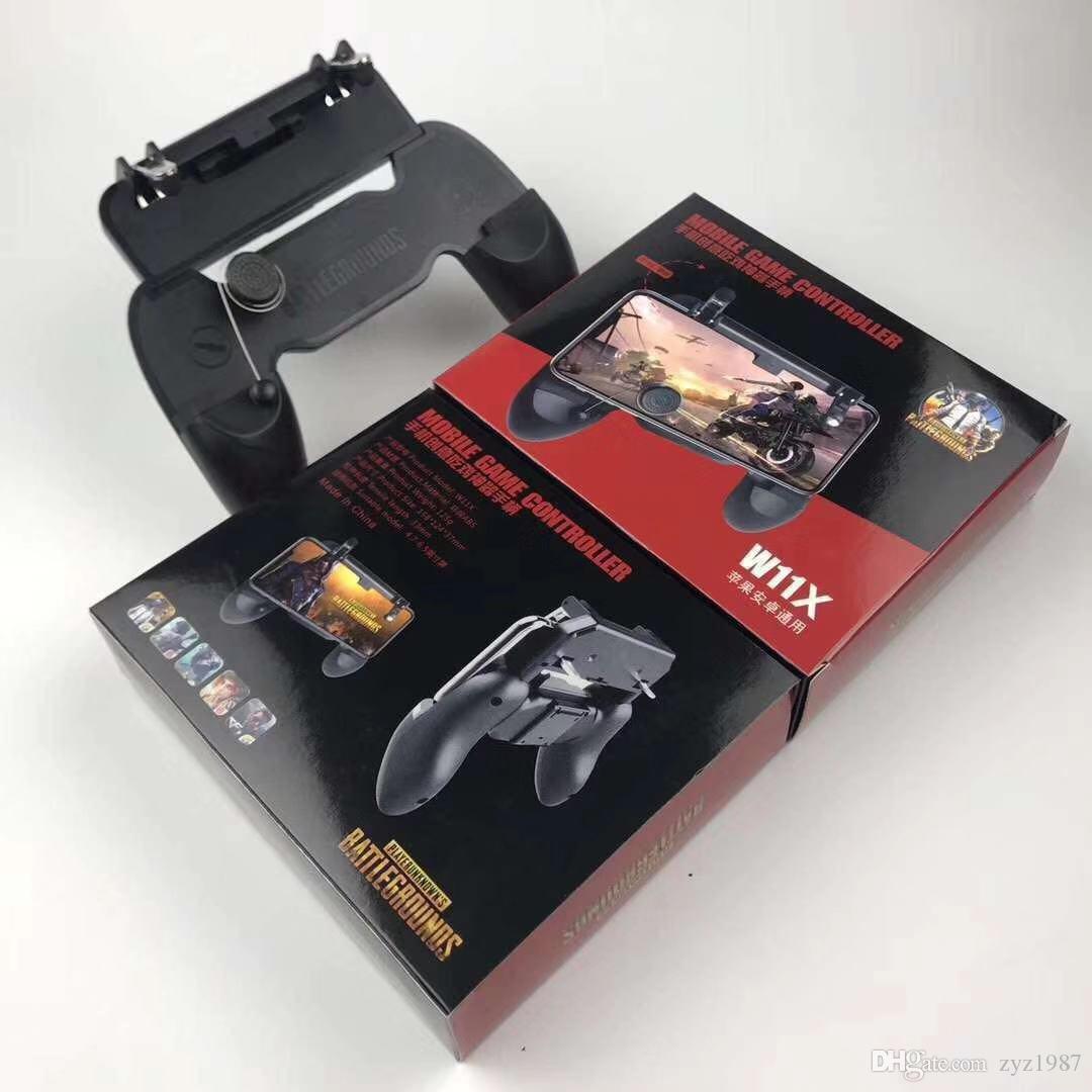 W11x Pubg Mobile Game Controller with L1R1 Trigger iOS Android