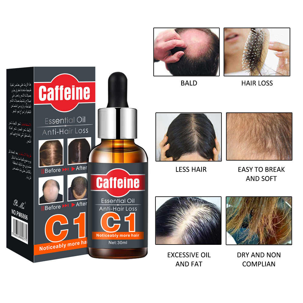 C1 Caffeina Hair Regrow Essential Oil Hair Growth Hair Loss Treatment Hair Care Hair Growth Serum for Men & Women, 2