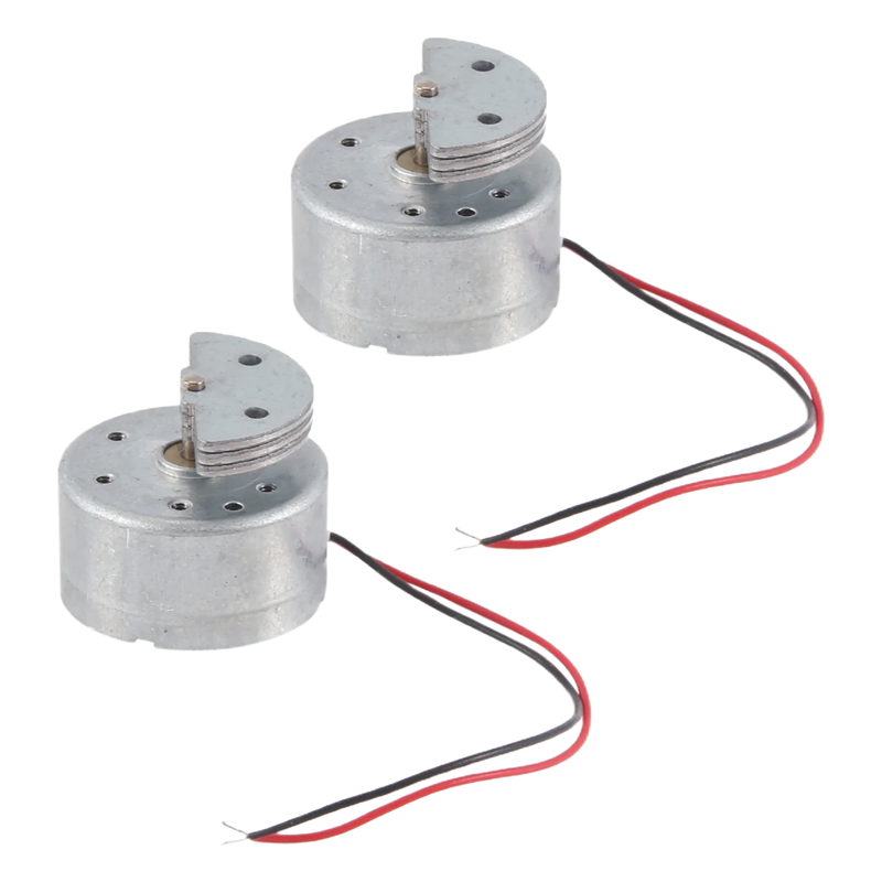 JAERBEE 2Pcs Mini Vibration Motor 3500RPM DC 1.5-6V for Game Joystick