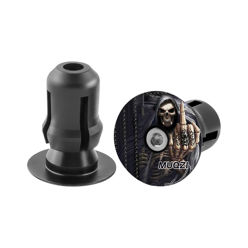 MUQZI Handlebar End Plugs MTB Road BMX Folding Bike Handle Bar End Cap Aluminum Alloy Handlebar Grip Cover Bicycle Accessories Bles Online DZ-32C-28