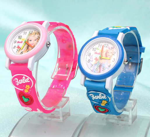 Barbie Printed Digital Watch For Kids, Combo Pack Of 2