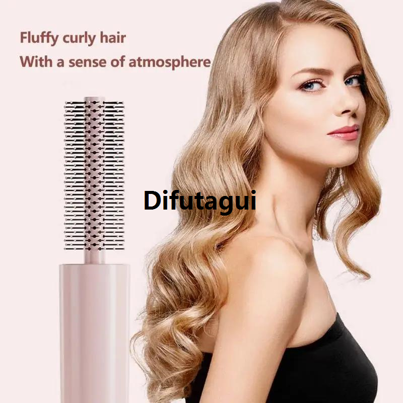 Difutagui Blow Dry Hair Brush For Round 1pc Curls Portable Travel New style Hairdressing Comb, Hairstyle Wet Dry Hair Comb Salon