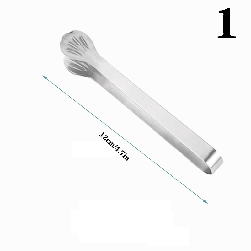 And sugar party, tea party, coffee bar, ice sandwich, ice cubes, stainless steel mini sugar clip, suitable for dessert ice bucket