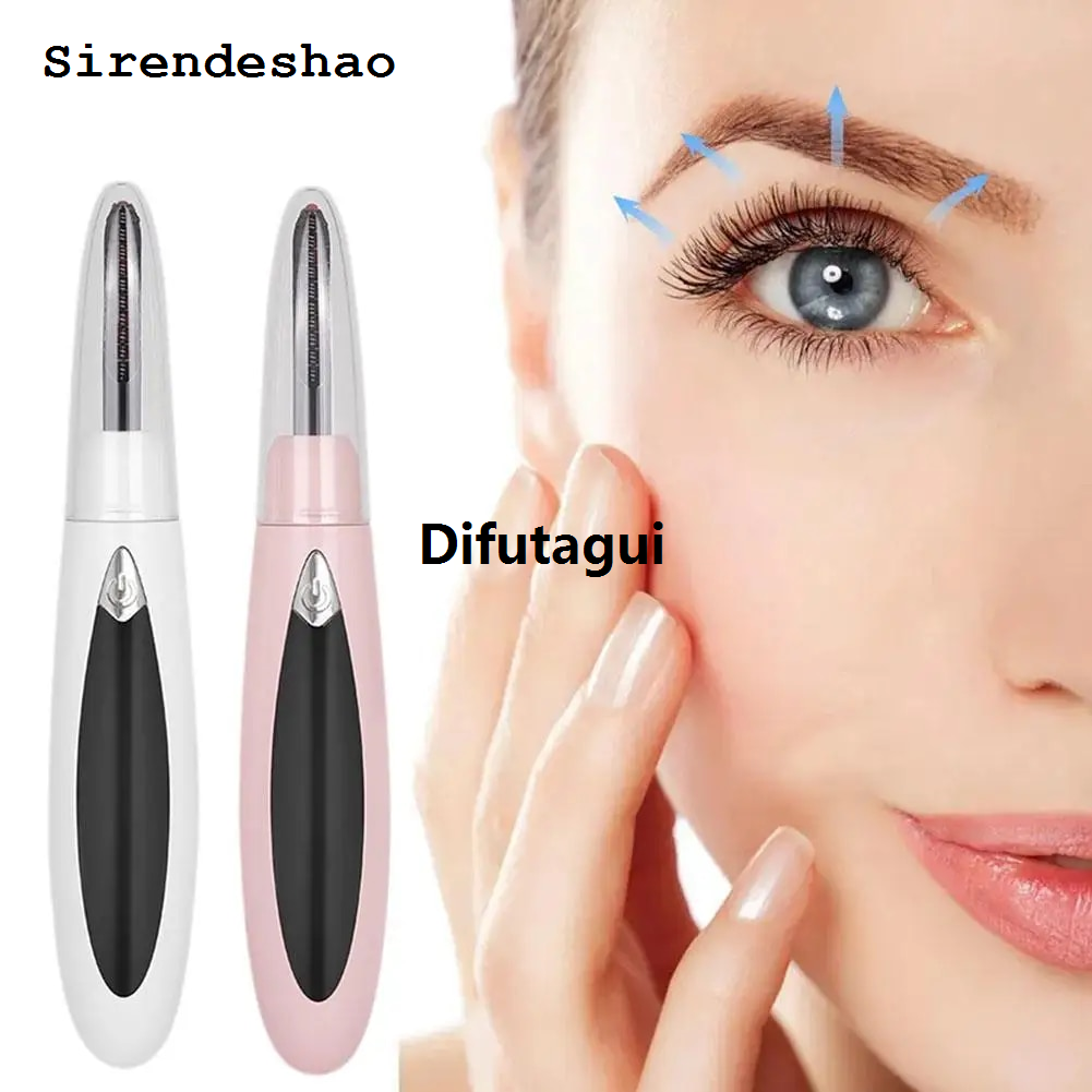Difutagui 5D Electric Eyelash Curler 3 Heating Modes Eyelash Curler Rechargeable Luxury Profesional Handheld Heater Long Lasting Portable Makeup Tool