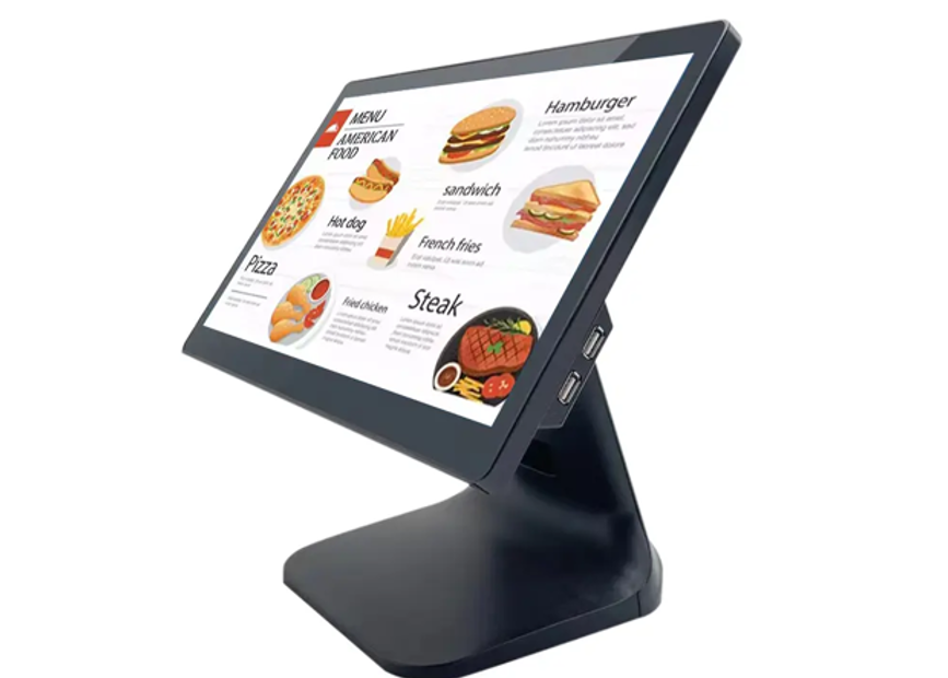 xLab XL-PT15 POS Terminal Dual Display 15.6" LCD Touch Screen, i5, Black