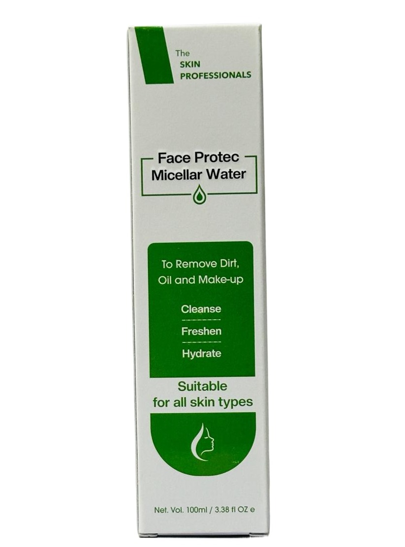 Face Protec Micellar Water and Toner Spray , 100Ml+100Ml