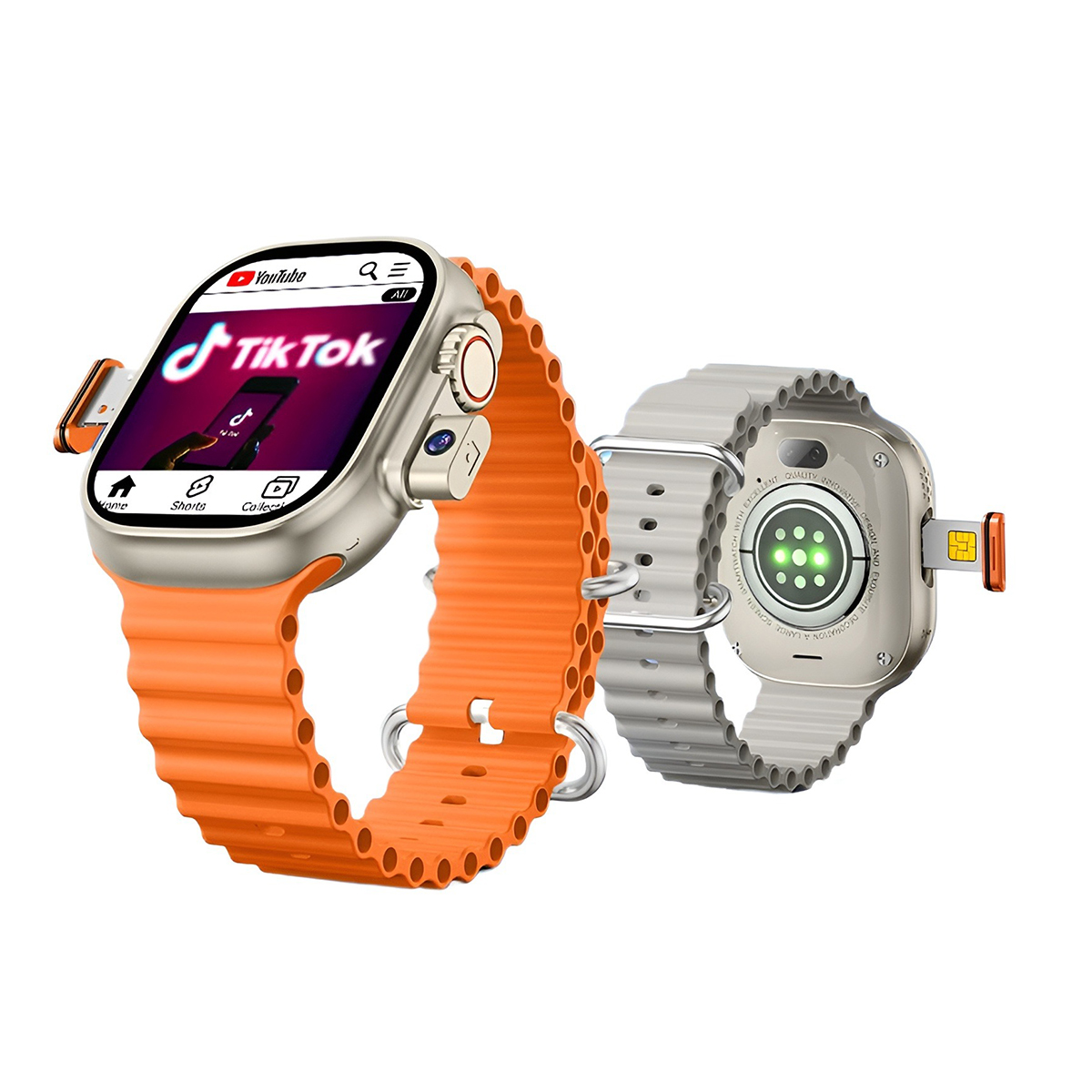 Hw Ultra 2 Smart Watch ChatGPT 2.1" AMOLED 49mm Series 9 Compass Bluetooth Call Map NFC Smartwatch camera