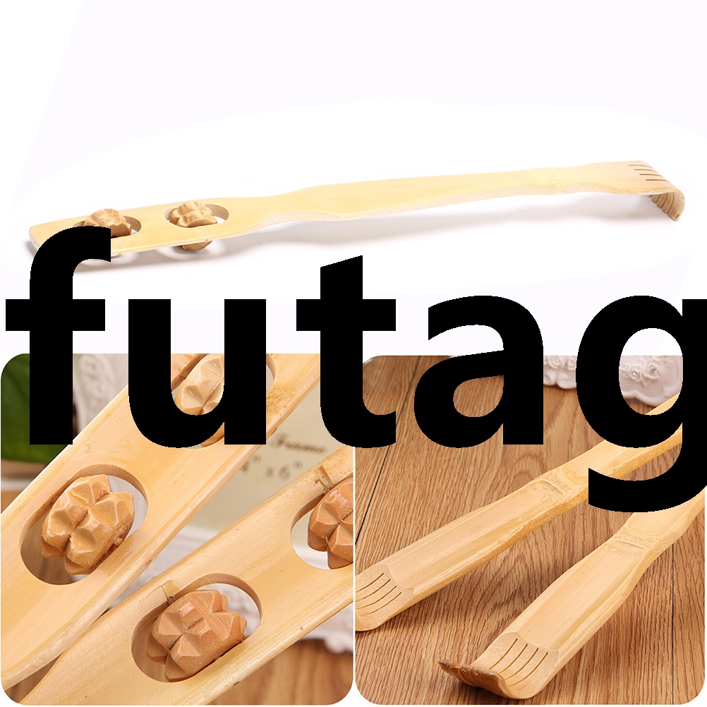Difutagui Profesional 1PCS Durable Bamboo Massager Back Scratcher High Quality Wooden Body Roller Stick Backscratcher