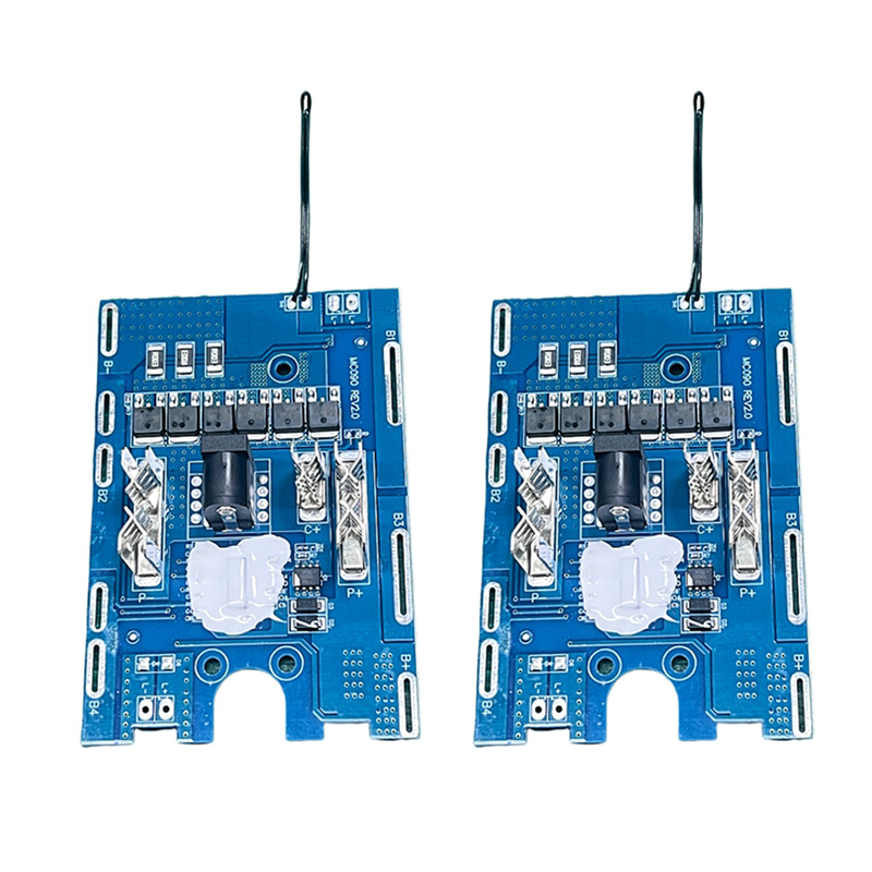 NAMUNY 2X 21V 5S 6MOS 30A Battery Protection Board Battery Charging Protection Circuit Board for Tool Replacements