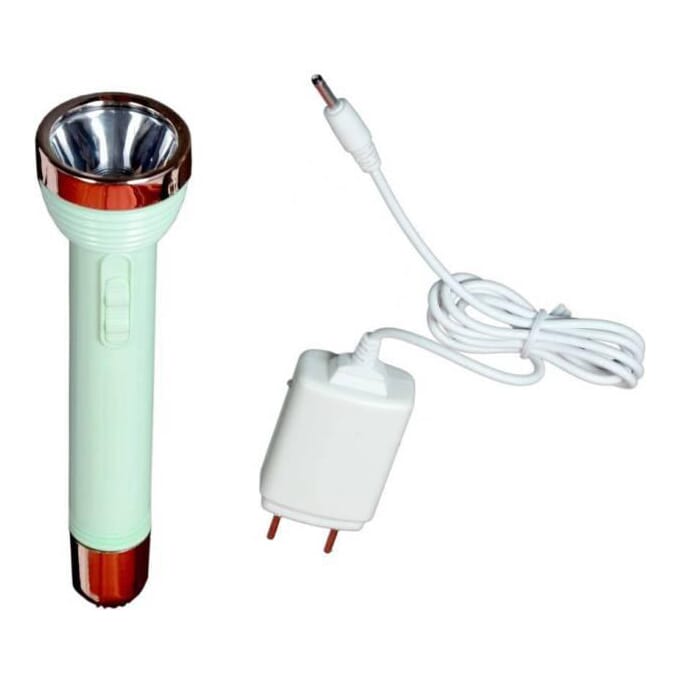 Jy-175 High Power Flashlight,Rechargeable Torch Light Jysuper + Mini Massager Can Use For Outdoor +Camping