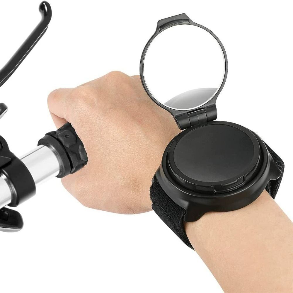 Cycling Accessories Foldable Rear Reflector Bike Mirror 360° Rotatable Rearview Mirror Bicycle Rear View Mirror