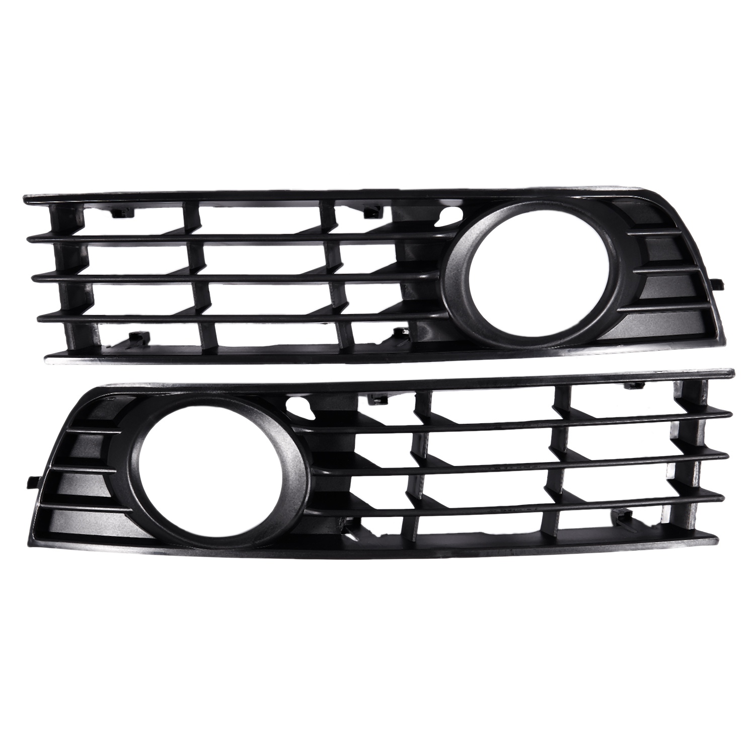 OYPFXMI 1 pair Fog Light Grille Front Lower Left Right Grid Grille for A4 B6 Sedan 02-05