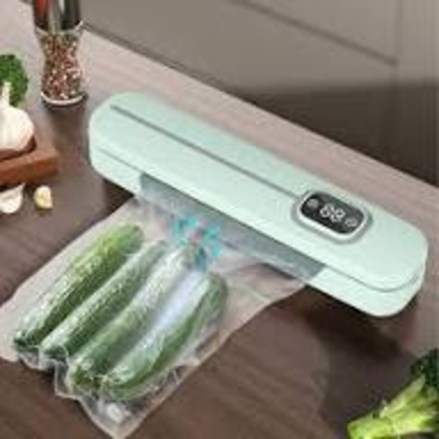 Mini Bag Vacuum Sealer 3 in 1 | Heat Sealer & Vacuum Packing Machine | Cordless Rechargeable Portable Food Sealer for Dry & Moist Food