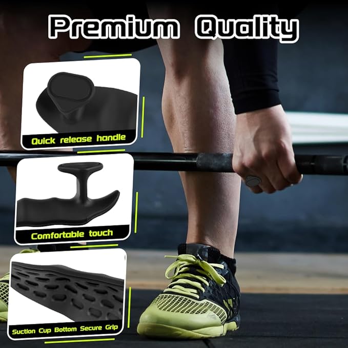 1 Pair ESCUCHA Anti-Slip Workout Grips, Ergonomic Workout Gloves, Weight Lifting Grips, for Men and Women, Silicone Gym Grips Pads, Soft, Palm Protection, Suitable for Various Fitness Training