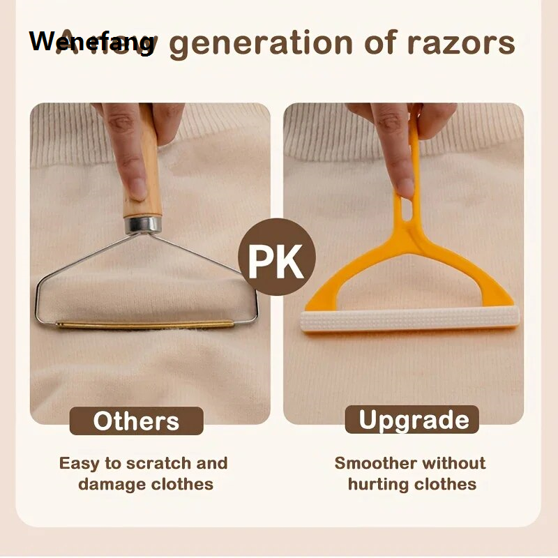 Wenefang transparent bag Portable Clothes Lint Roller Remover Lint Fabric Shaver Removes Pet Hair Lint Particles From Furniture Clothes Cleaning Tool