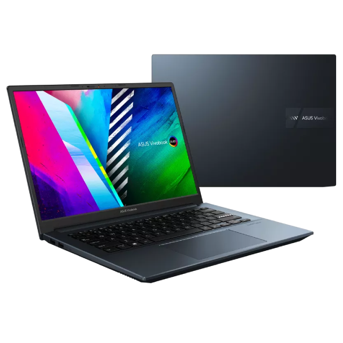 ASUS Vivobook PRO 14 M3401QC - R7 5800H | 16GB RAM | 1TB SSD | 14" 2.8K WQXGA 90Hz OLED Display | RTX 3050 4GB Graphics | Backlit | Fingerprint | Bag | Windows 11 | 2 Year Int'l Warranty | 1 Year Perfect Warranty